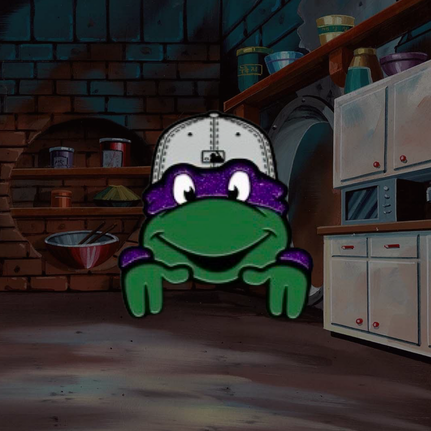 TMNT Donatello Purple Pins