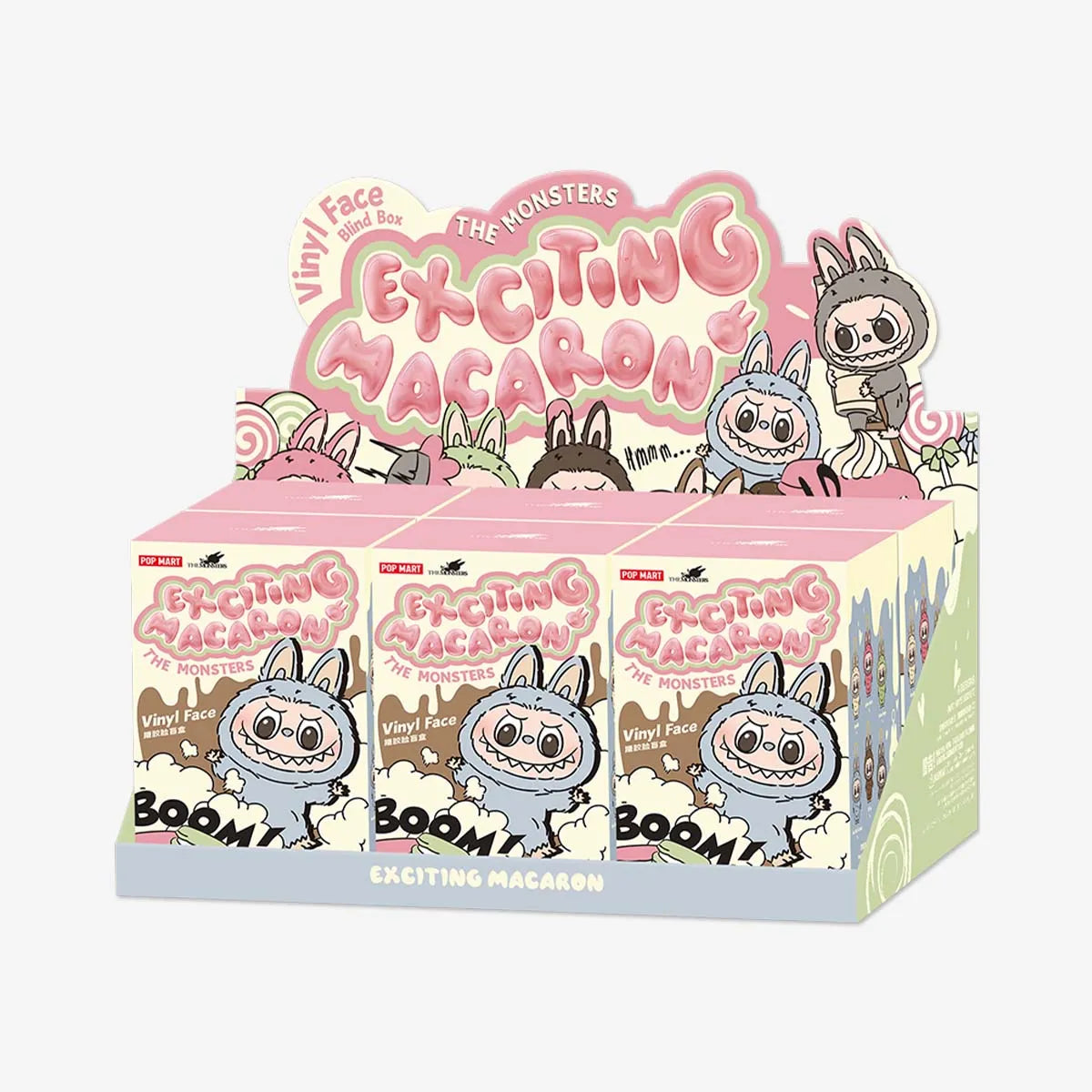 Labubu The Monsters Macaron Set