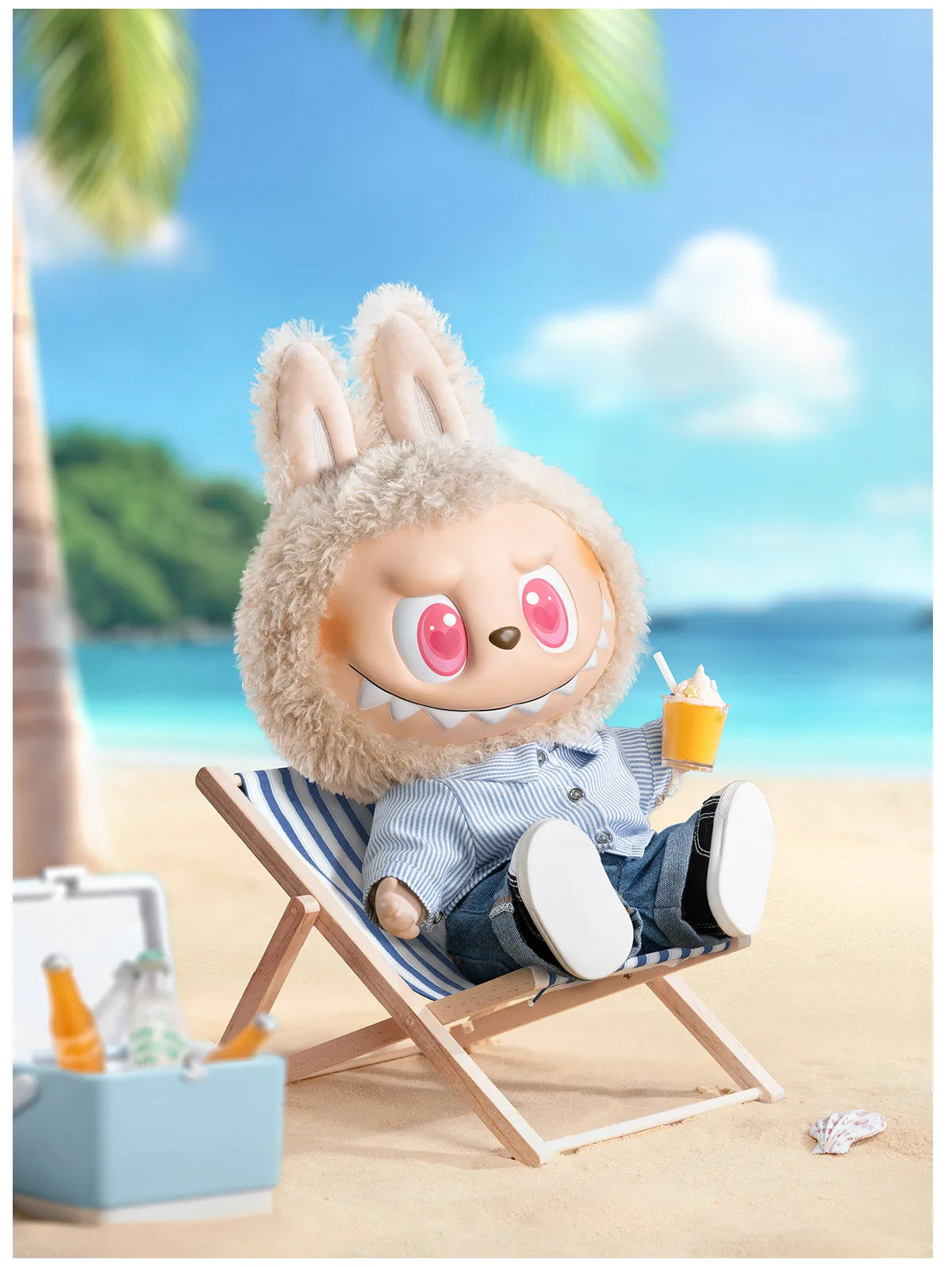 Labubu The Monsters “Flip With Me” Vinyl Plush Doll