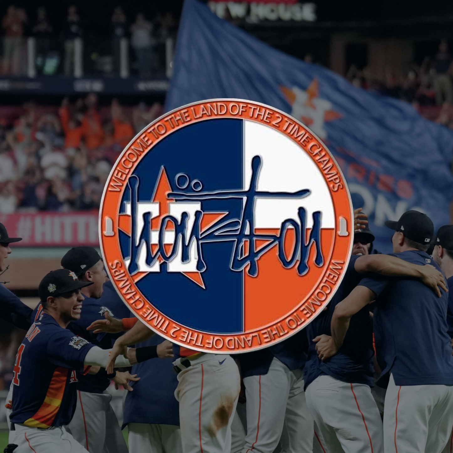 Astros Dot Coin Pin