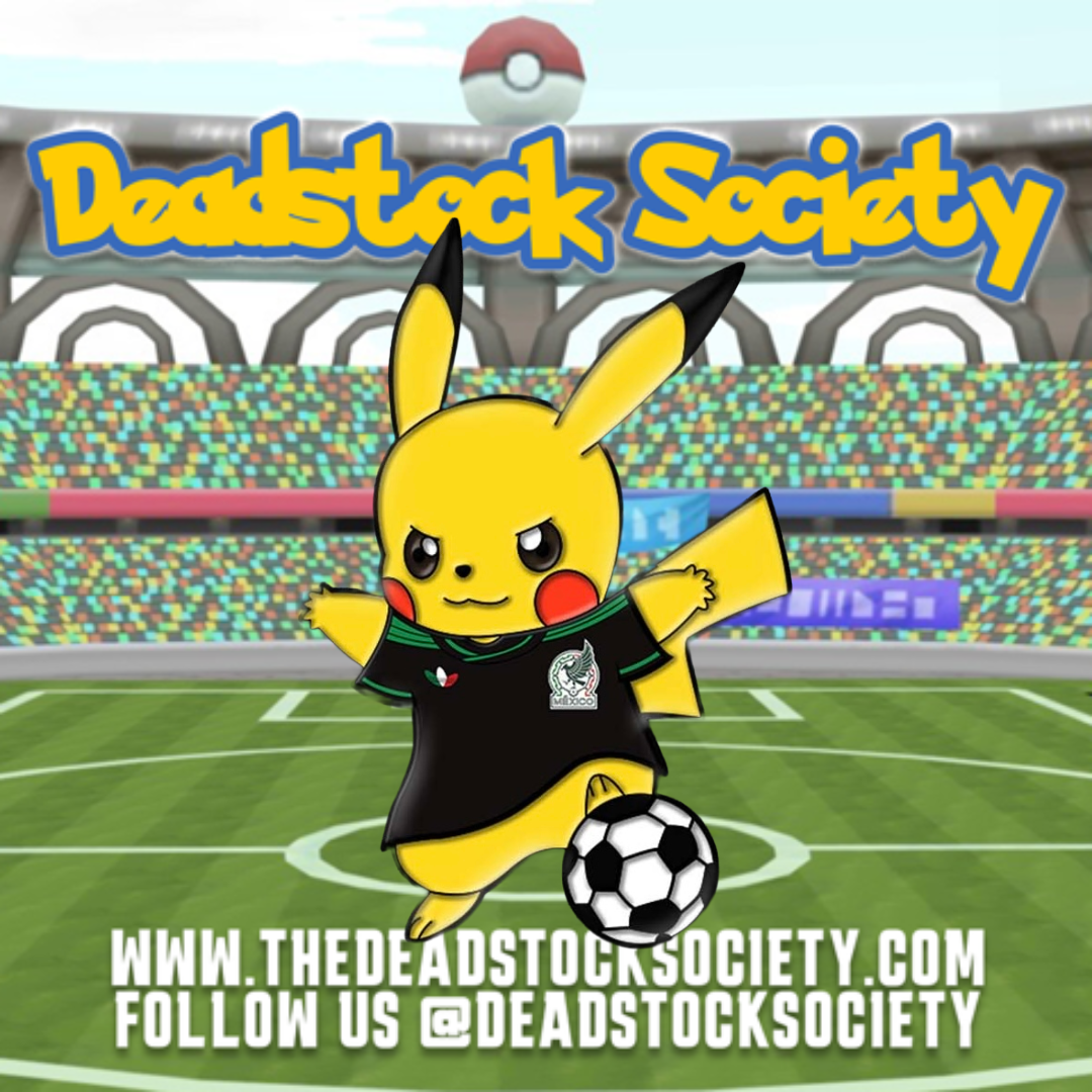 Pikachu Mexico Black Soccer Pin