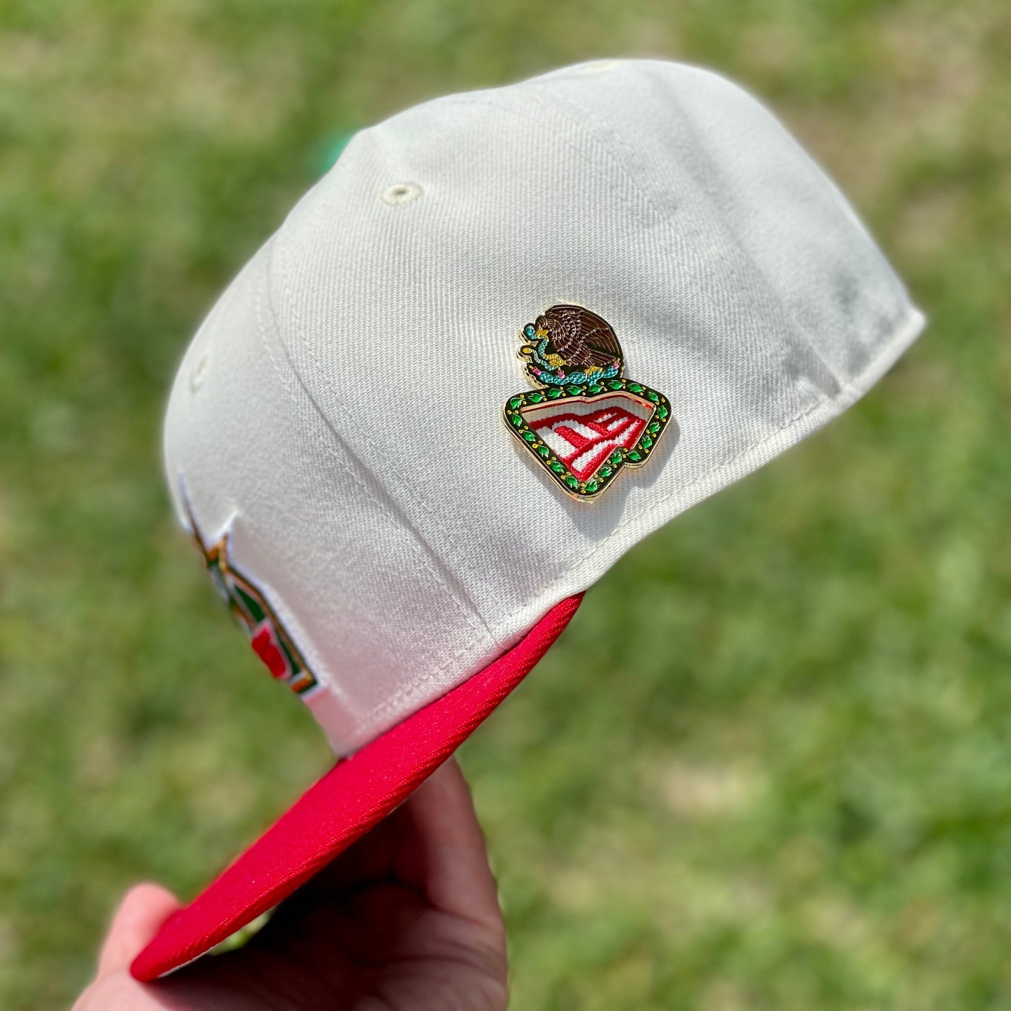 Patria Mexico New Era Logo Frame Pin
