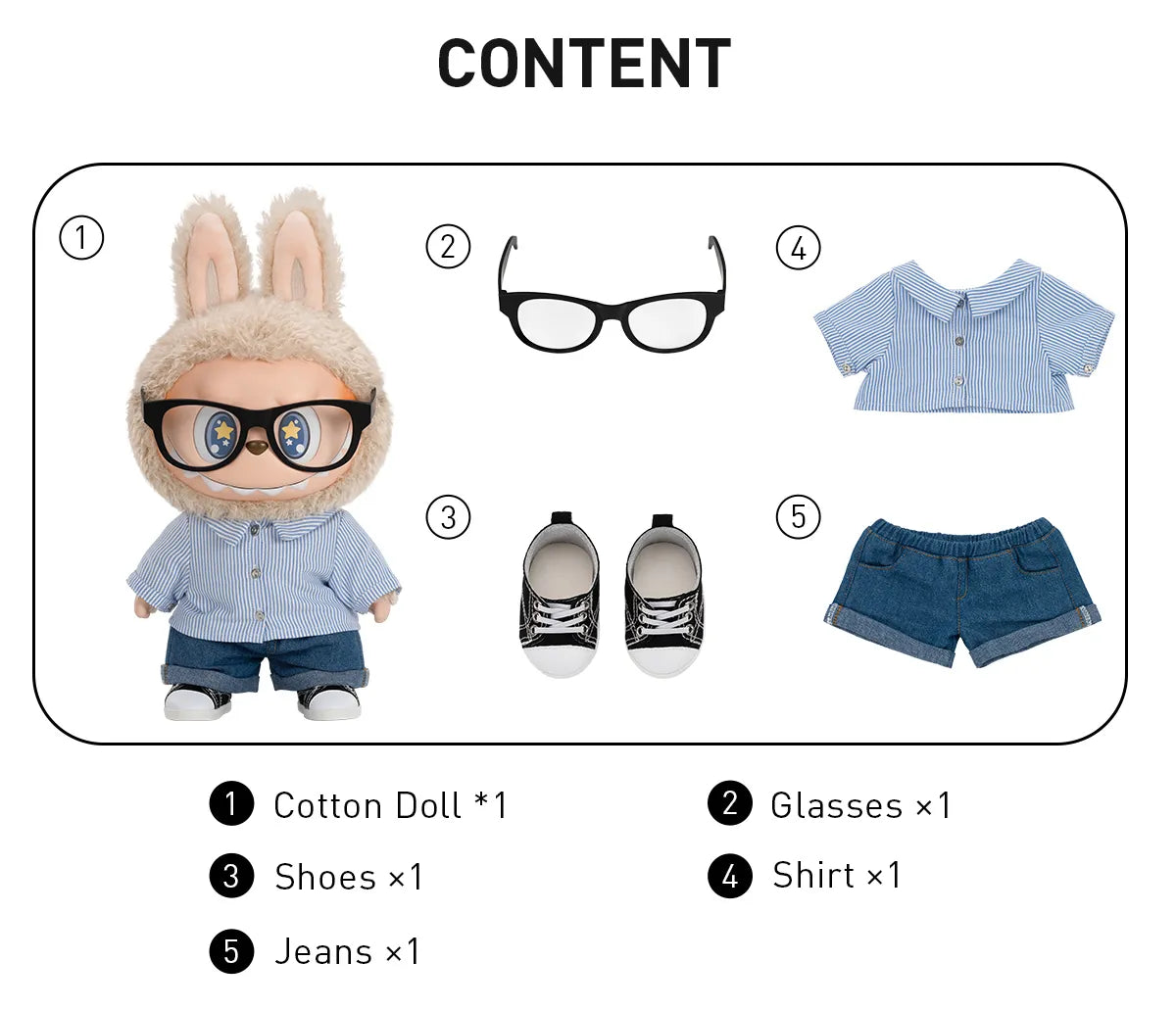 Labubu The Monsters “Flip With Me” Vinyl Plush Doll