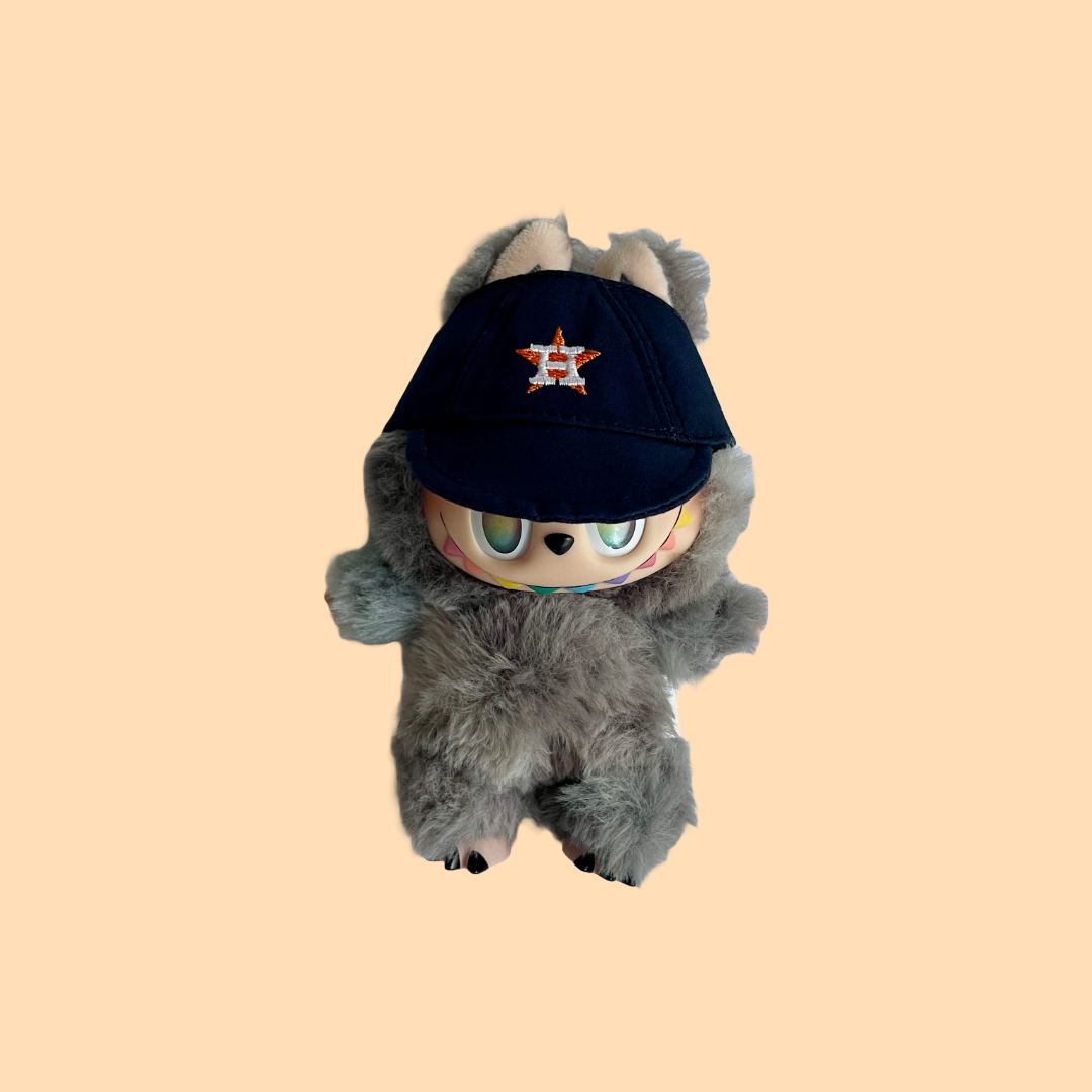 Labubu Houston Astros Navy Baseball Hat