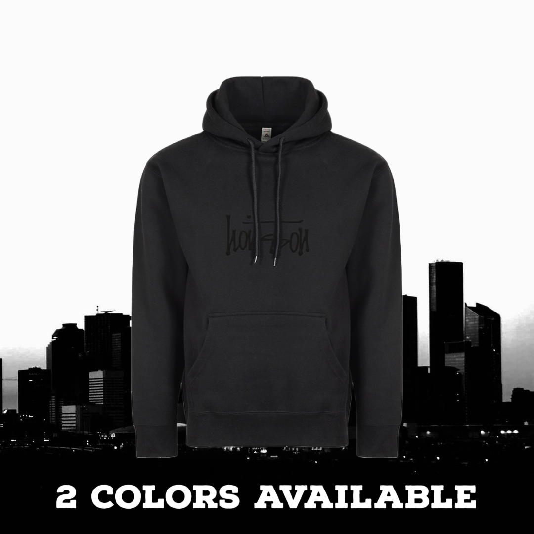 Our Houston Embroidered Mono Hoodie Hooded Sweater