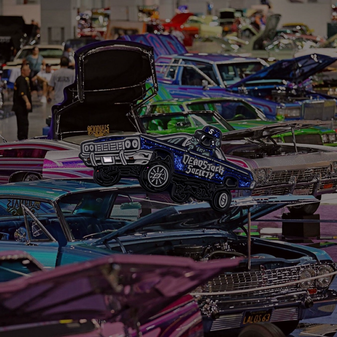 Spacecity Brims Low Rider Collaboration Pin