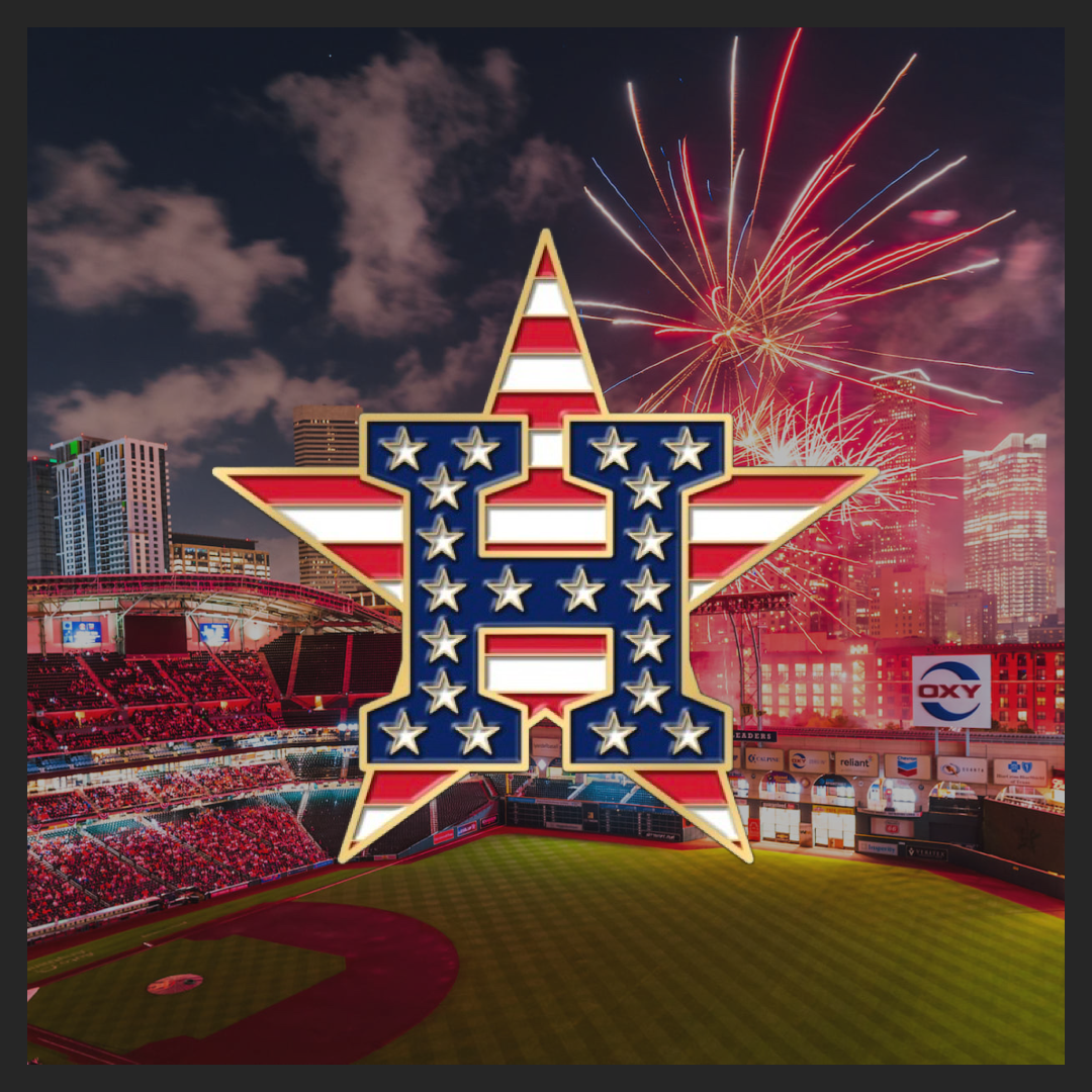 Houston Astros Independence Day 2023 Pin
