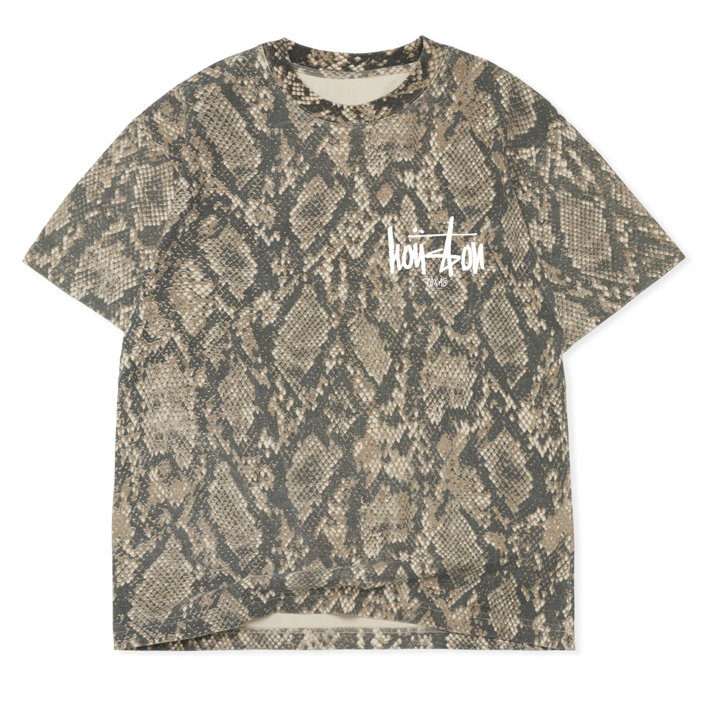 Rattle Snake Houston Brush T-Shirt