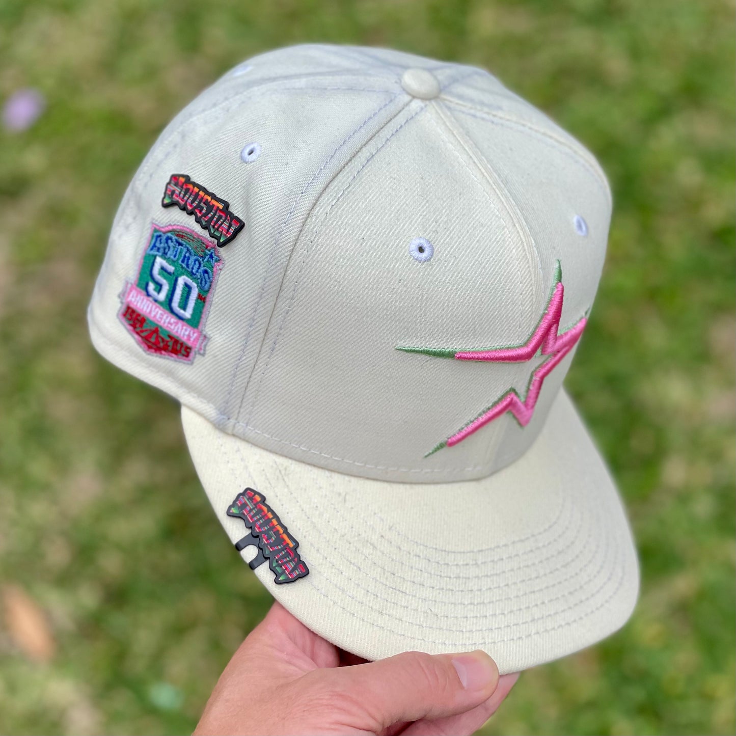 Houston Homies Serape Hat Clip