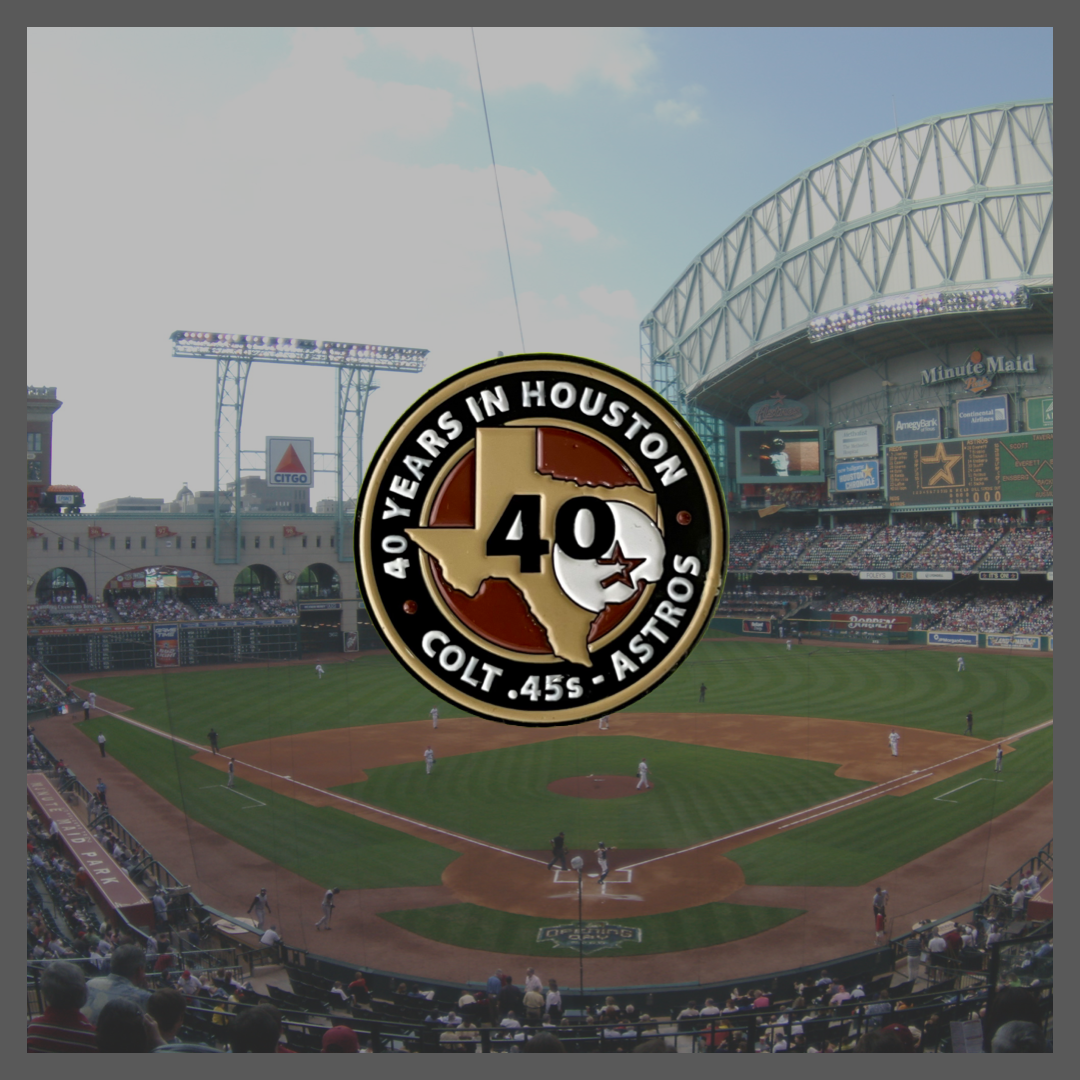 40 Years In Houston Pin