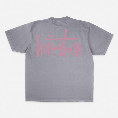 Our Houston T-Shirt - Pink Ink