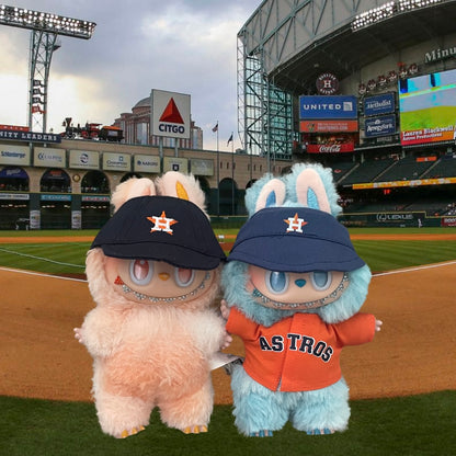Labubu Houston Astros Jersey & Hat Set