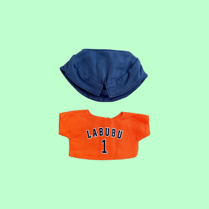 Labubu Houston Astros Jersey & Hat Set