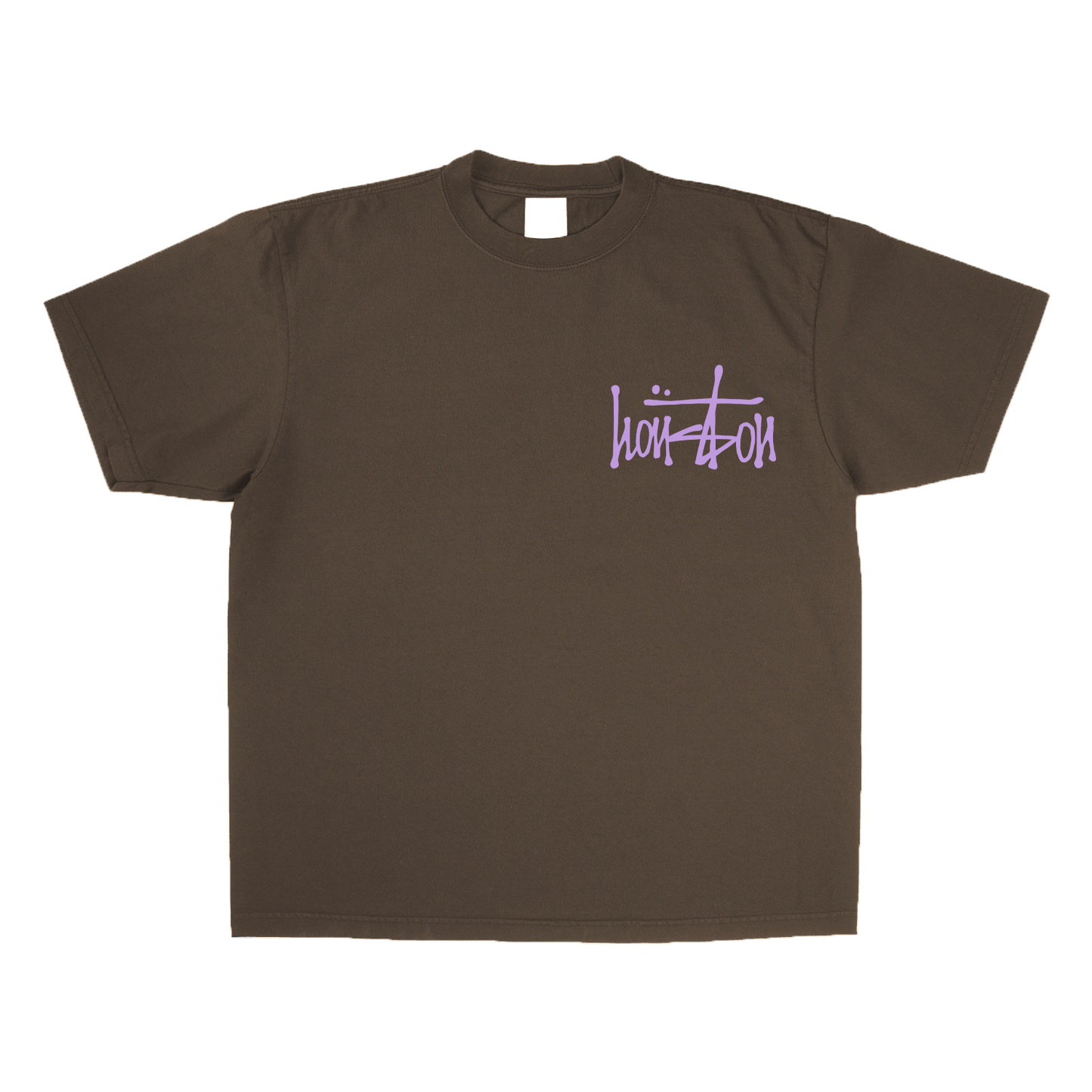 Our Houston T-Shirt - Lavender Ink