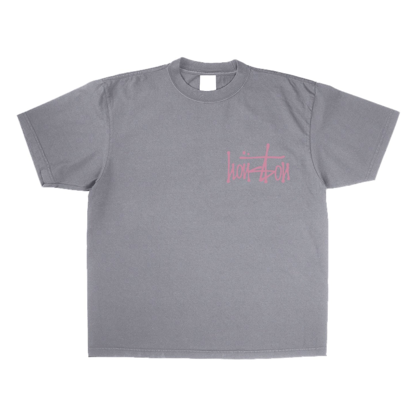 Our Houston T-Shirt - Pink Ink