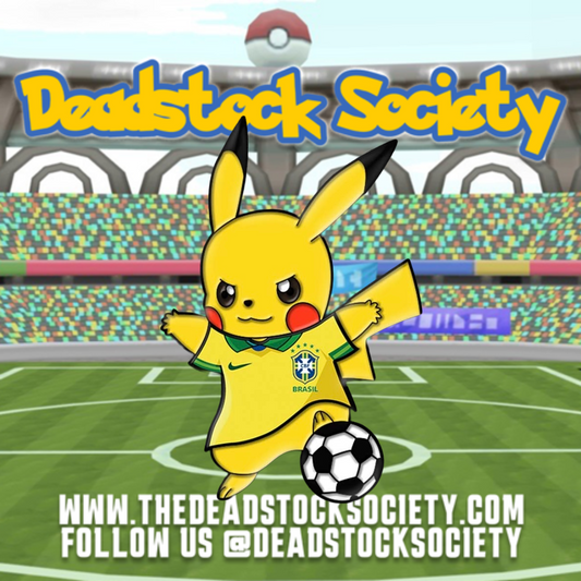 Pikachu Brazil Soccer Pin