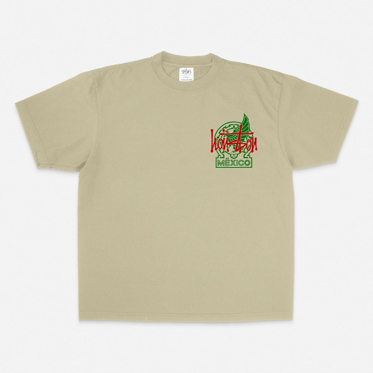Houston Mexico Logo T-Shirt (Gold Edition)