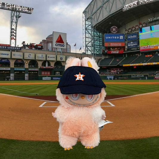 Labubu Houston Astros Navy Baseball Hat