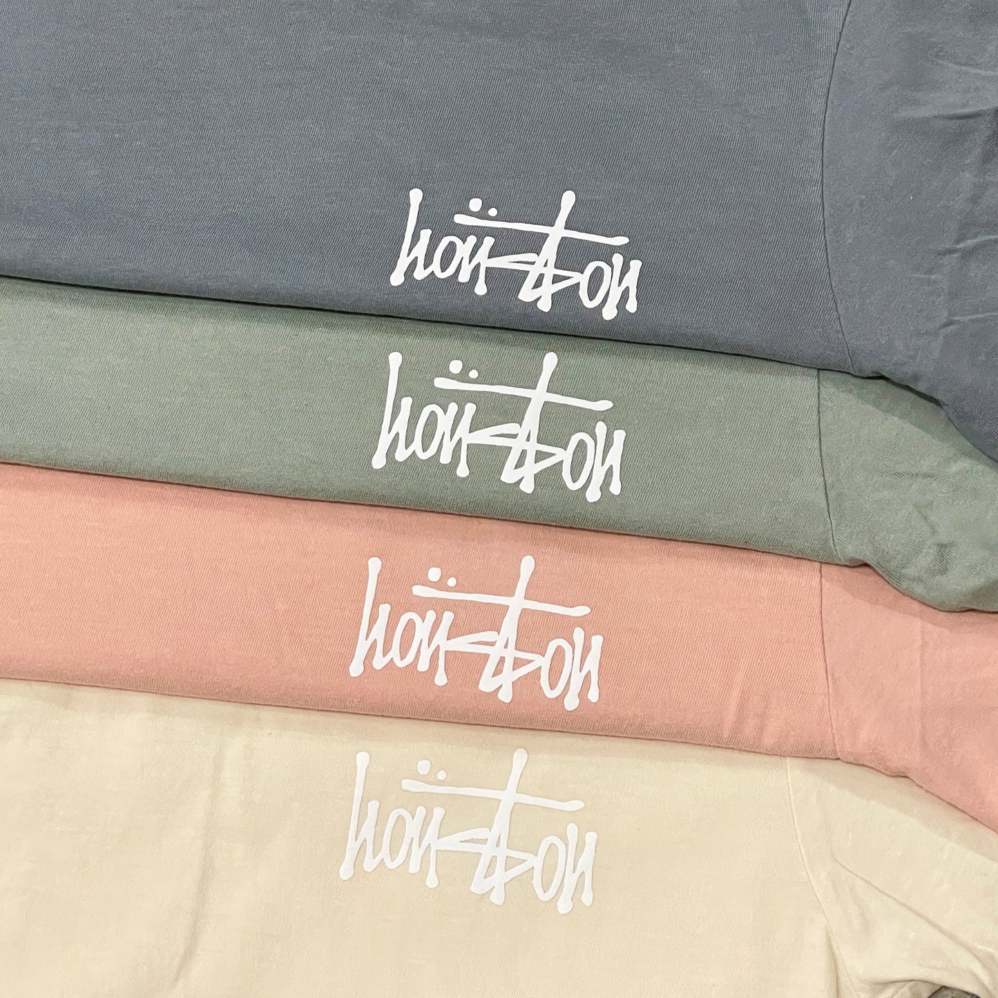 Our Houston Short Sleeve T-Shirt Dusty Colors - Comfort Series