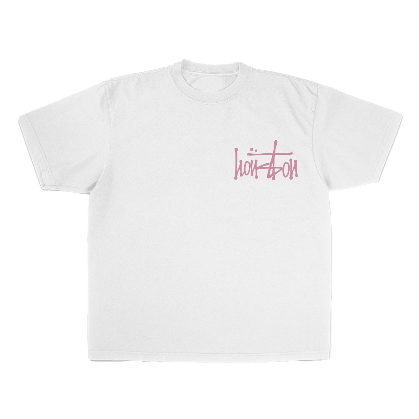 Our Houston T-Shirt - Pink Ink