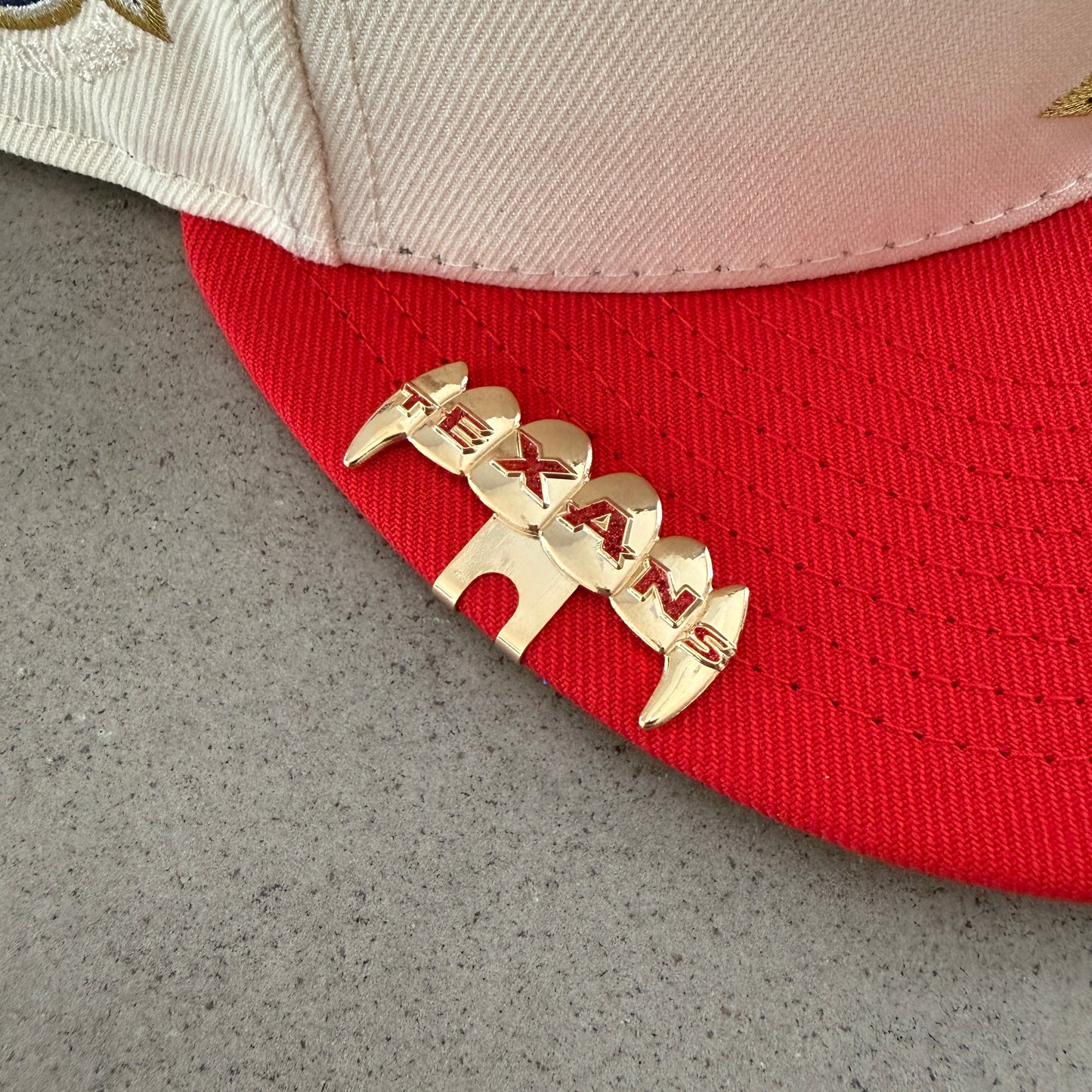 Houston Texans Teeth Grill Hat Clip