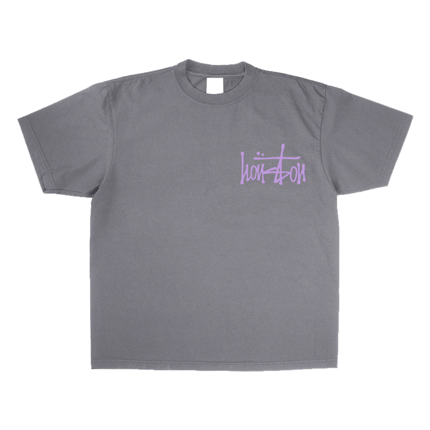 Our Houston T-Shirt - Lavender Ink