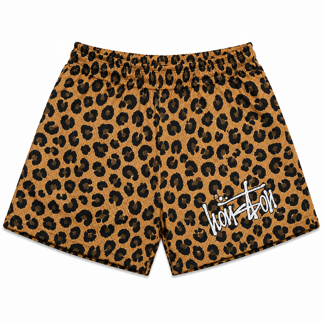 Houston Mesh Shorts - Cheetah/Leopard