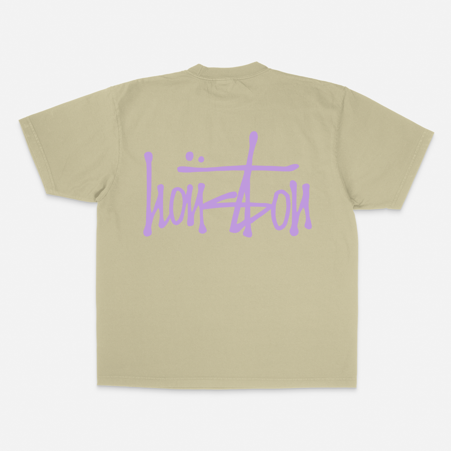 Our Houston T-Shirt - Lavender Ink