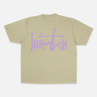 Our Houston T-Shirt - Lavender Ink