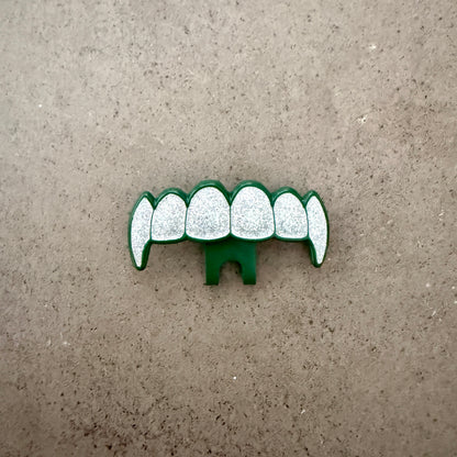 Teeth Grill Hat Clip “Paisa” Mexico - Green