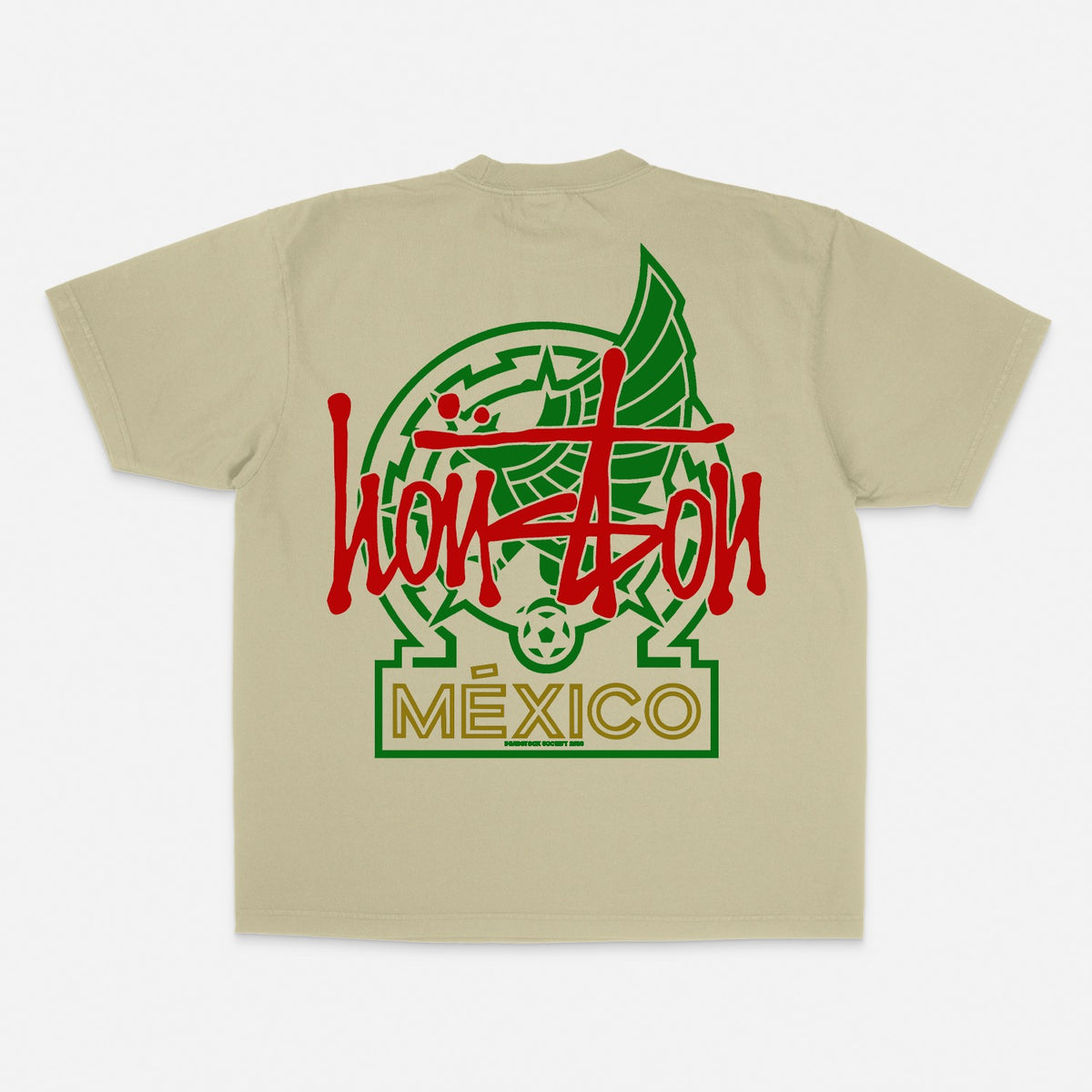 Houston Mexico Logo T-Shirt (Gold Edition)