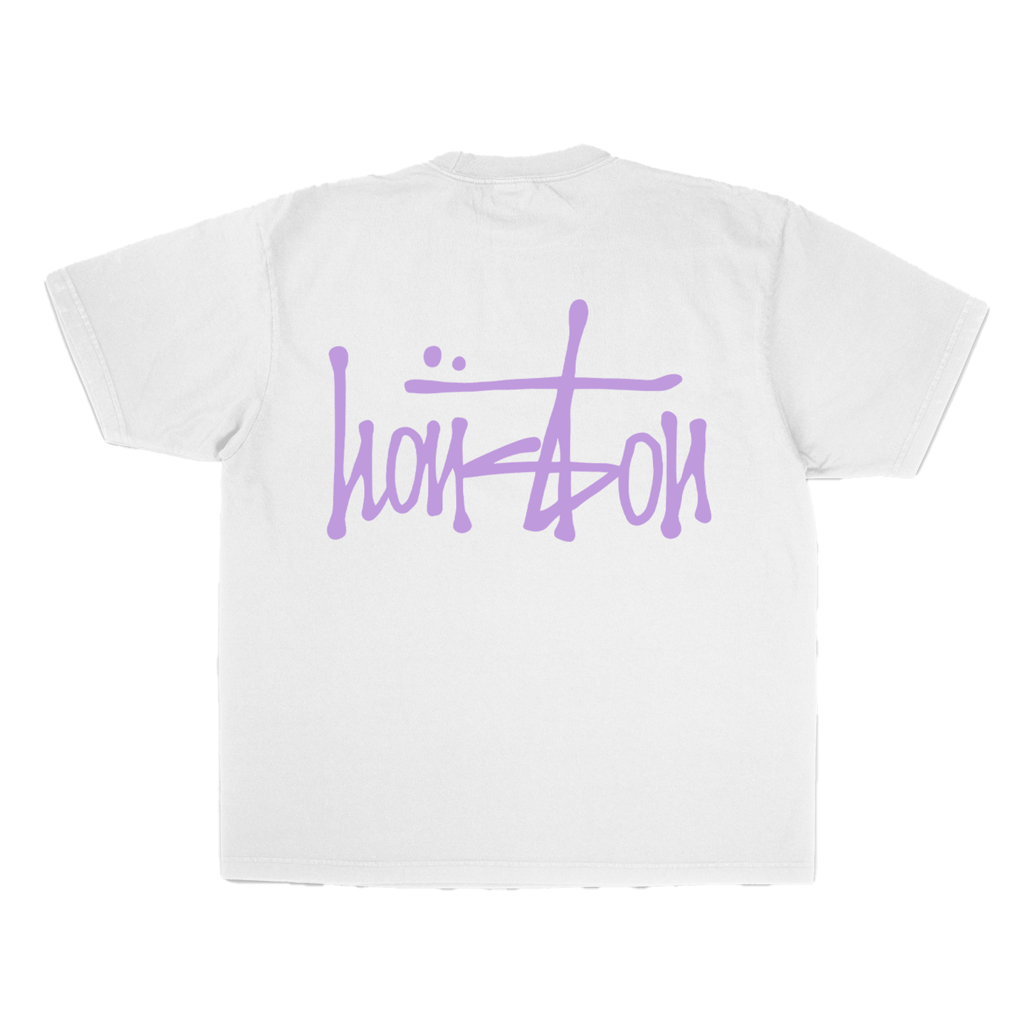 Our Houston T-Shirt - Lavender Ink