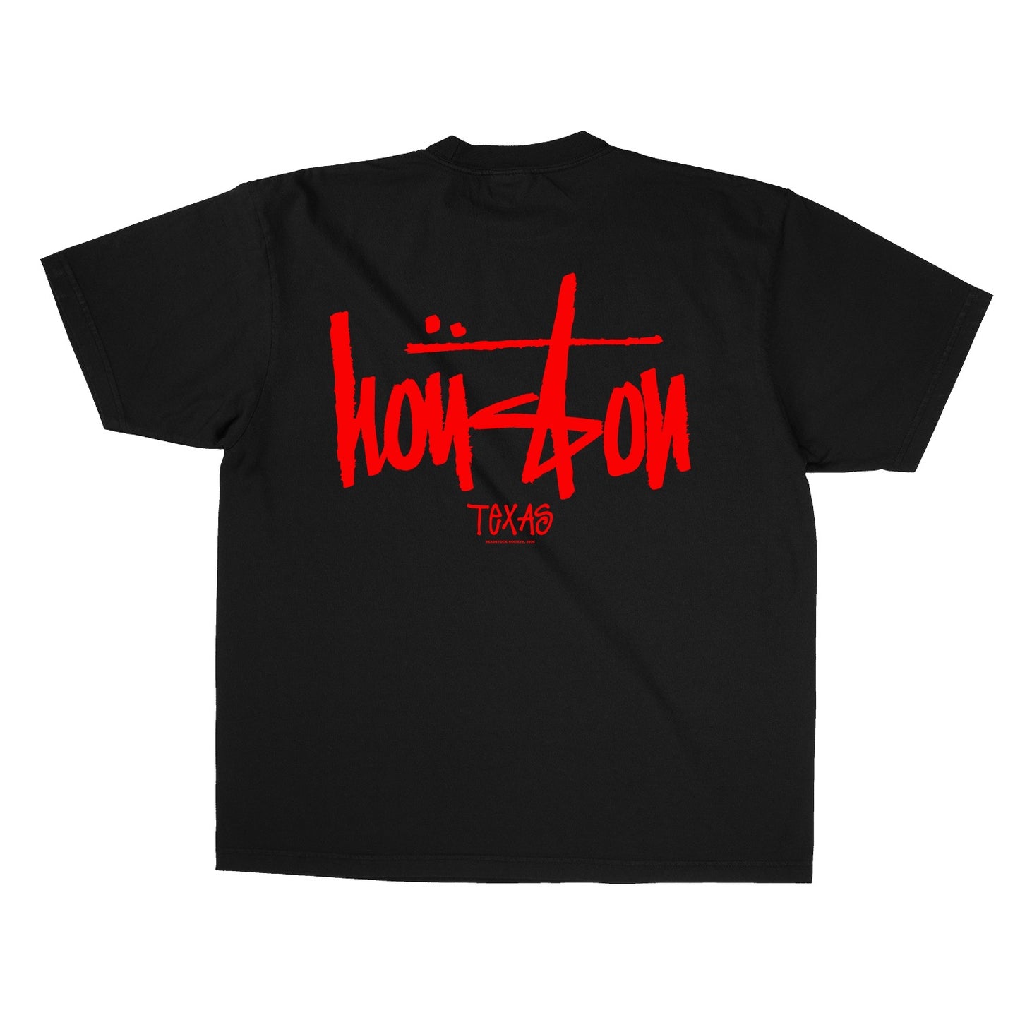 Black Houston Brush T-Shirt