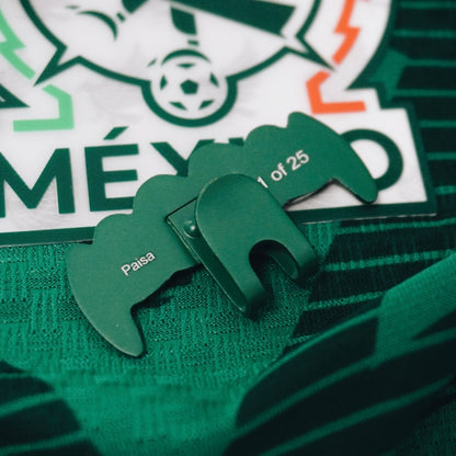 Teeth Grill Hat Clip “Paisa” Mexico - Green