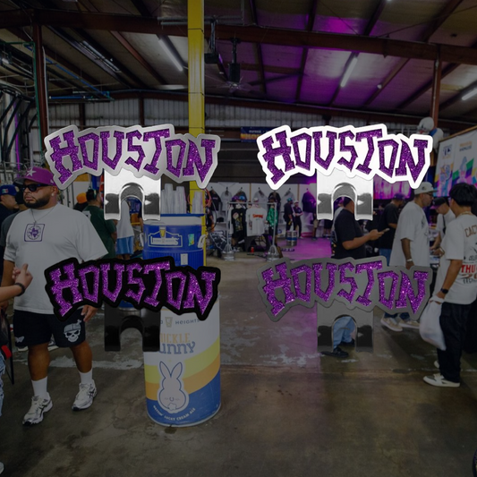 Houston Homies Purple 4 Pack Pin Set