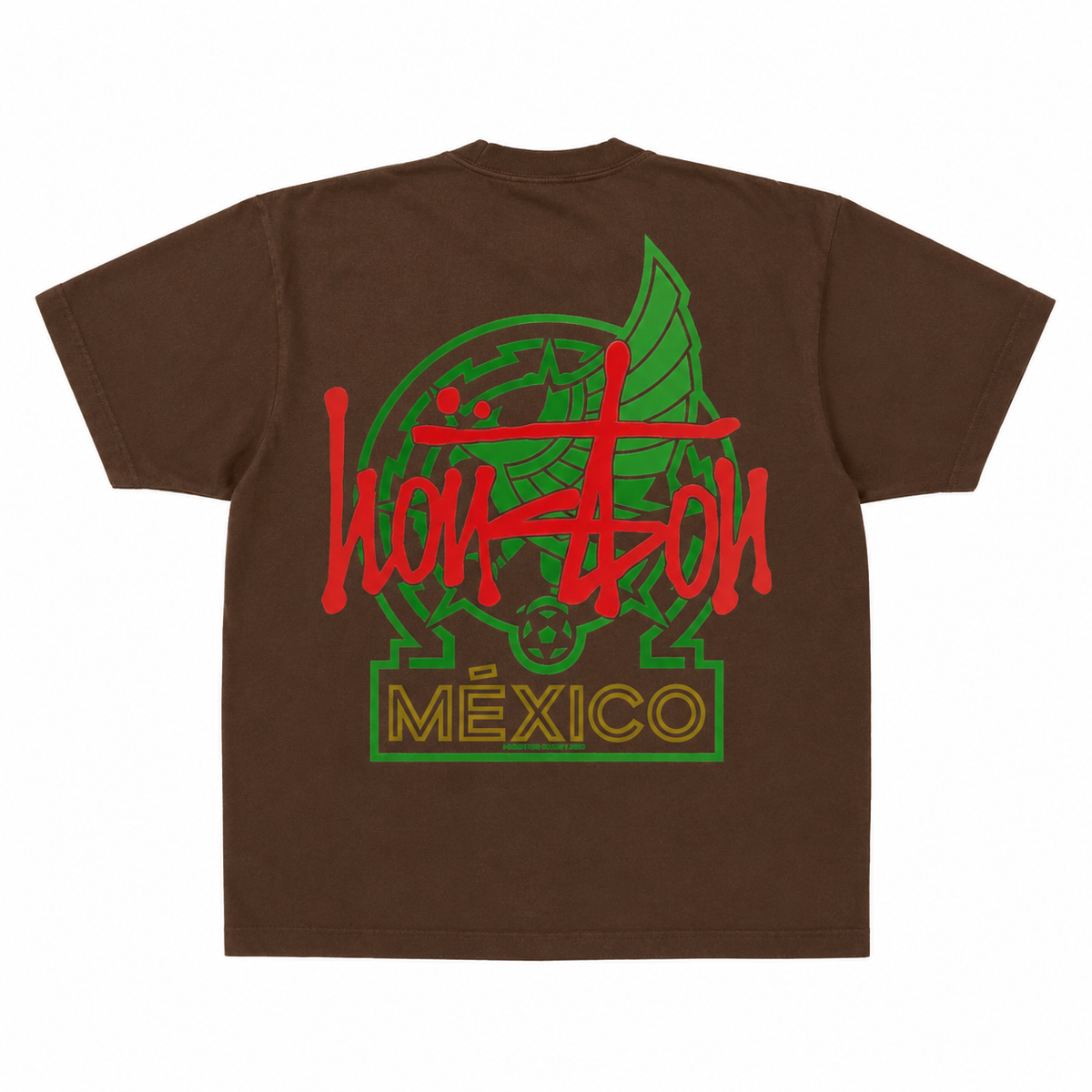 Houston Mexico Logo T-Shirt (Gold Edition)