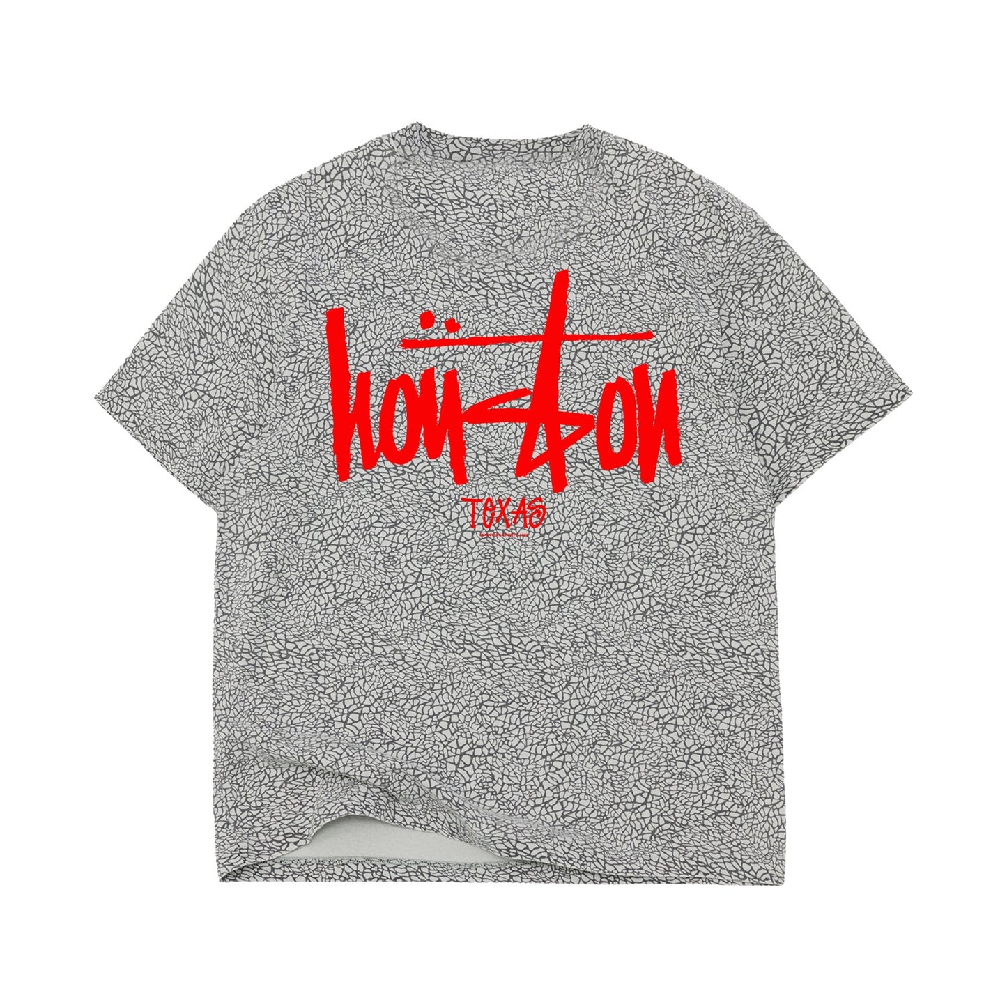 Elephant Print Houston Brush T-Shirt