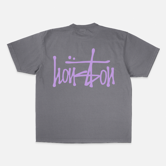 Our Houston T-Shirt - Lavender Ink