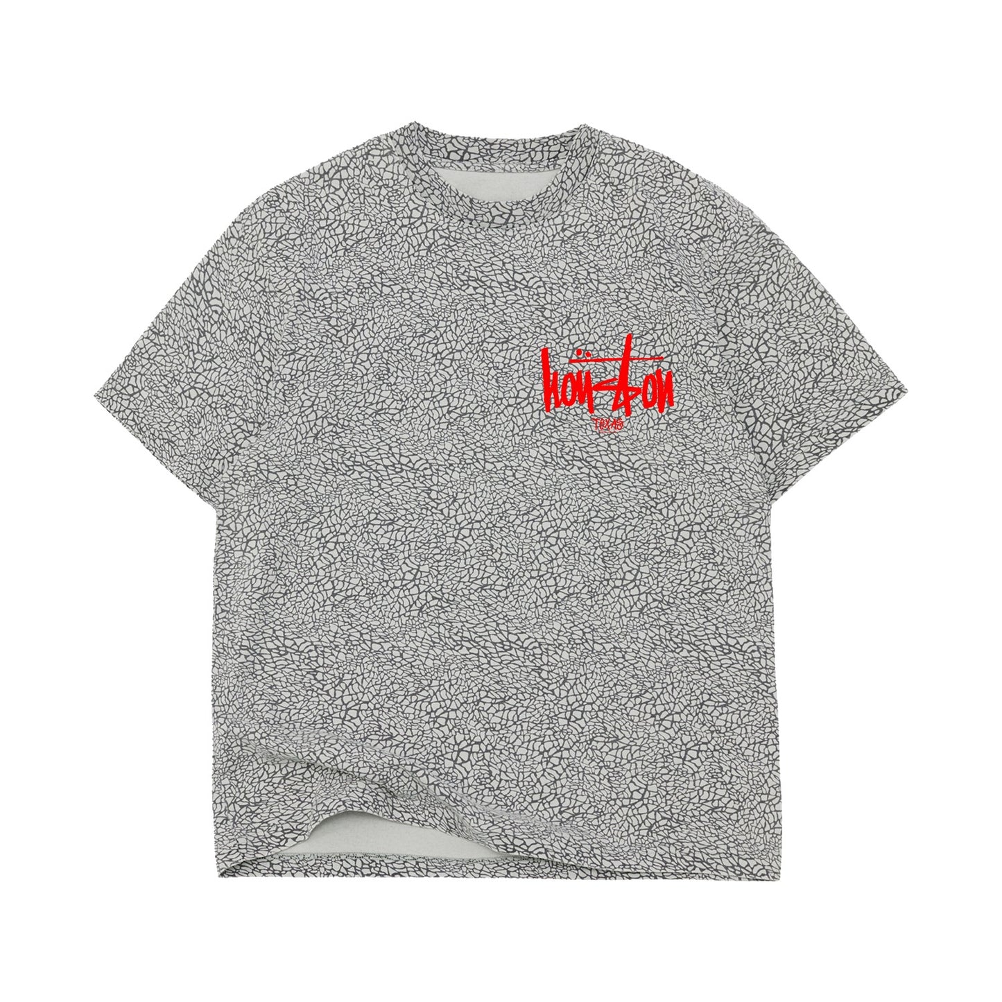 Elephant Print Houston Brush T-Shirt