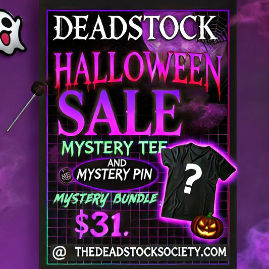 Halloween Mystery T-Shirt & Pin Bundle