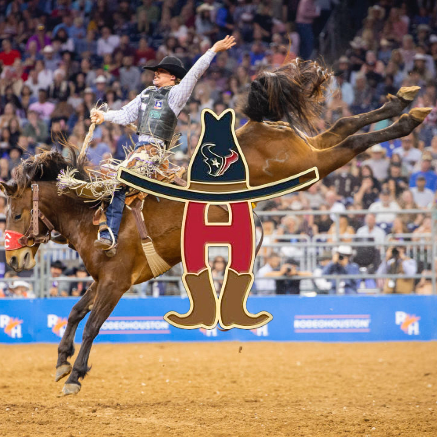 This Ain’t My First Rodeo Pin - Houston Texans