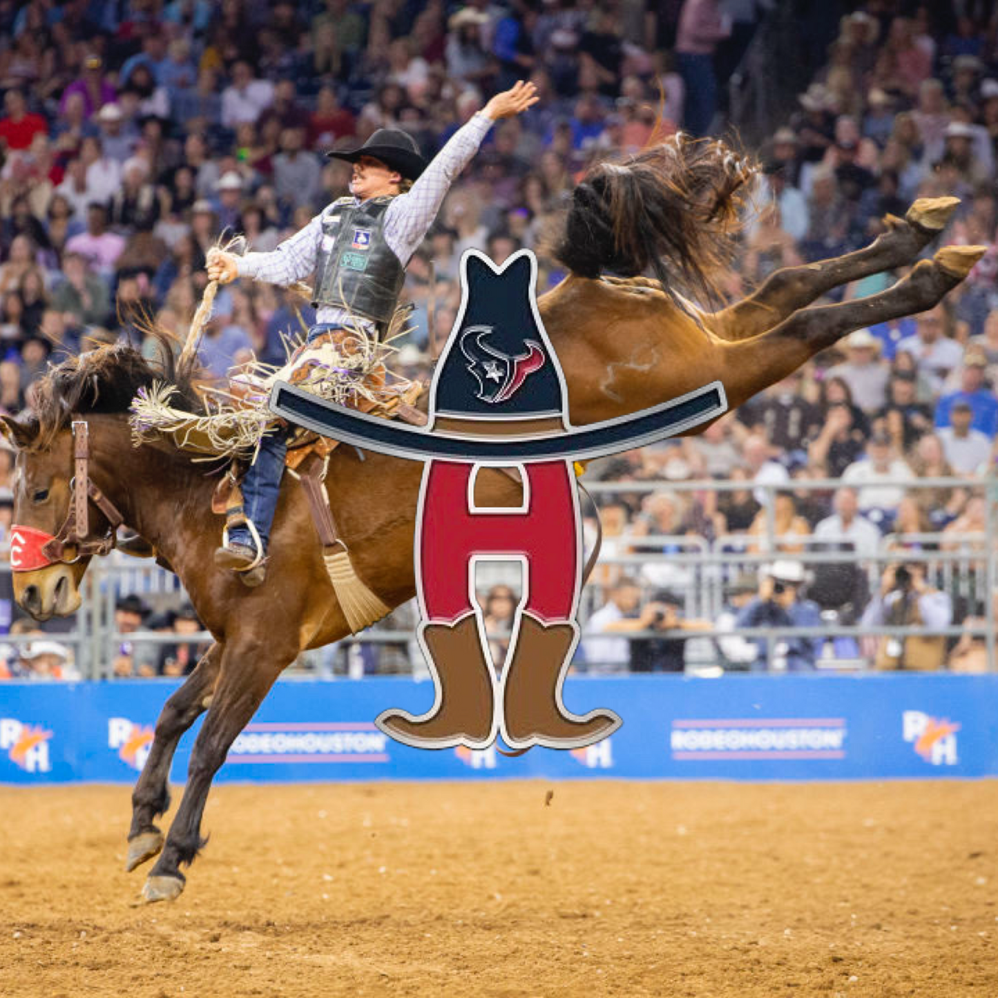 This Ain’t My First Rodeo Pin - Houston Texans