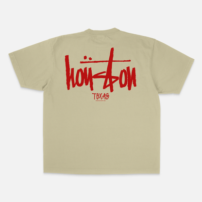 Our Houston Texas Brush T-Shirt 2026