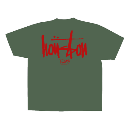 Our Houston Texas Brush T-Shirt 2026