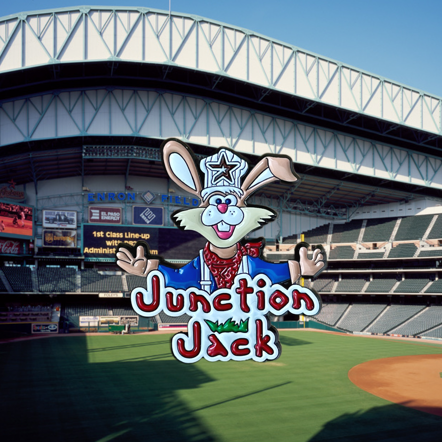 Houston Astros Mascot Junction Jack Pin