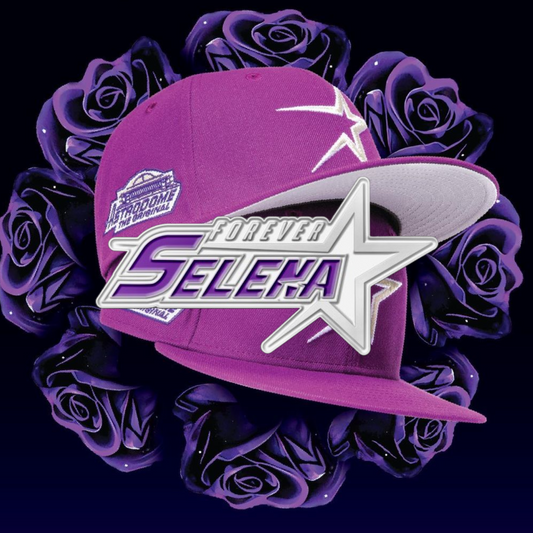 Forever Selena Pin - Purple
